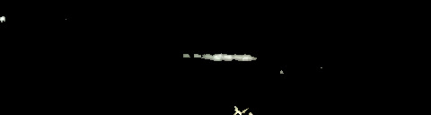 Processed fireball image