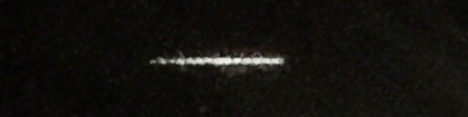 Unprocessed fireball image