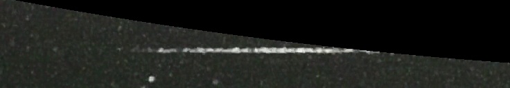 Unprocessed fireball image