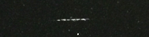 Unprocessed fireball image