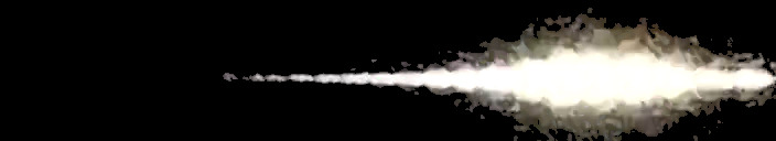 Processed fireball image