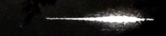 Unprocessed fireball image