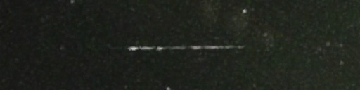 Unprocessed fireball image