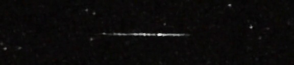 Unprocessed fireball image