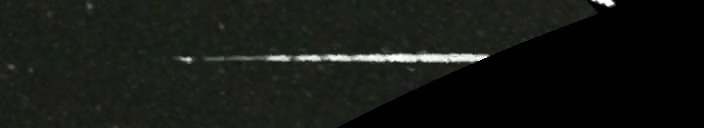 Unprocessed fireball image