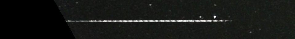 Unprocessed fireball image