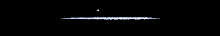 Processed fireball image