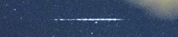 Unprocessed fireball image