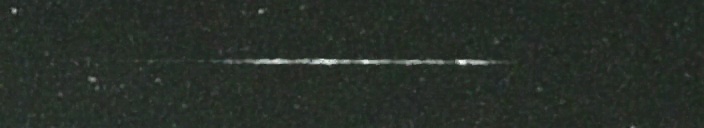 Unprocessed fireball image