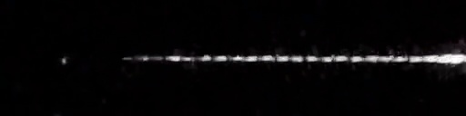 Unprocessed fireball image