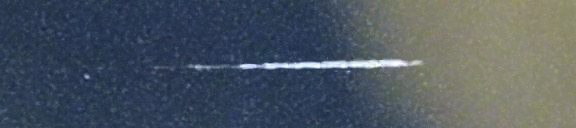 Unprocessed fireball image