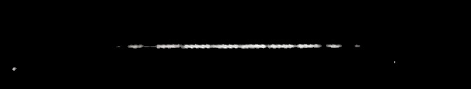 Processed fireball image