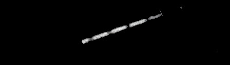 Processed fireball image