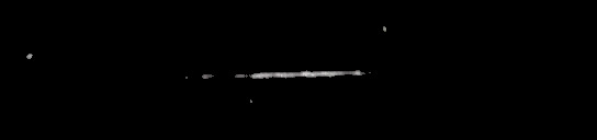 Processed fireball image