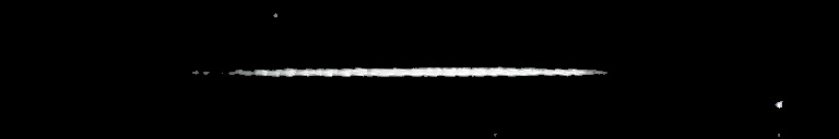 Processed fireball image