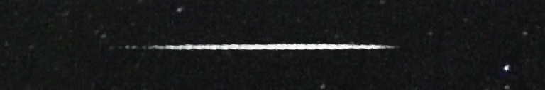 Unprocessed fireball image