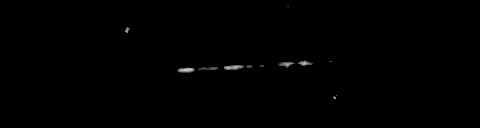 Processed fireball image