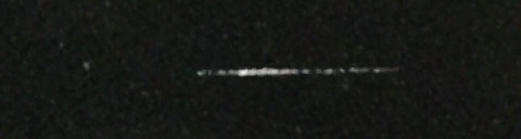 Unprocessed fireball image