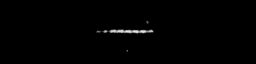 Processed fireball image