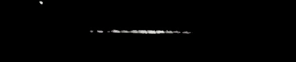 Processed fireball image