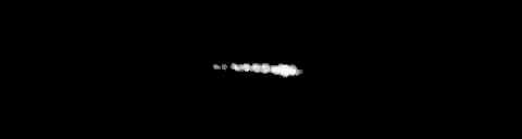 Processed fireball image