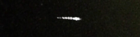 Unprocessed fireball image