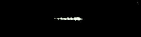 Processed fireball image