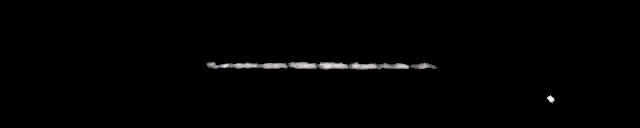 Processed fireball image