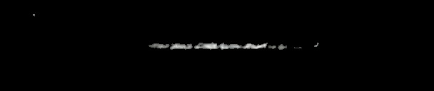 Processed fireball image