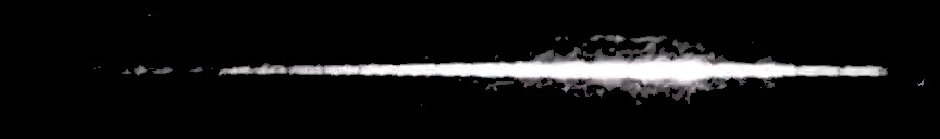 Processed fireball image