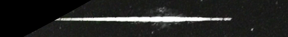 Unprocessed fireball image