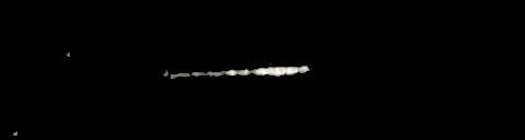 Processed fireball image