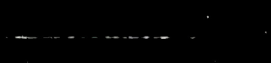 Processed fireball image