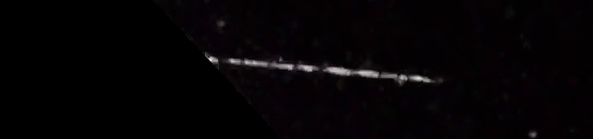 Unprocessed fireball image