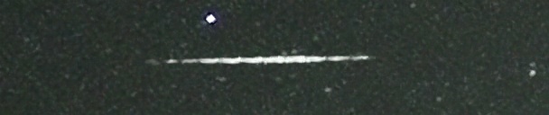 Unprocessed fireball image