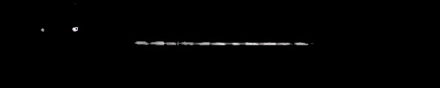 Processed fireball image