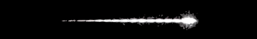 Processed fireball image