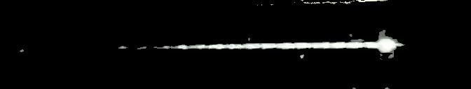 Processed fireball image