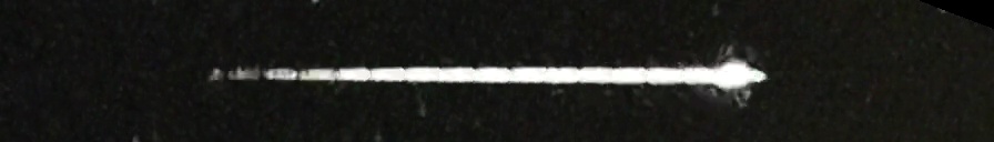 Unprocessed fireball image