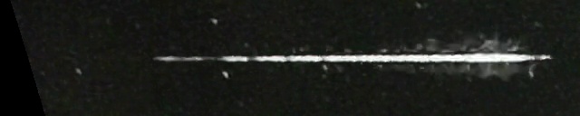 Unprocessed fireball image