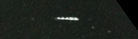 Unprocessed fireball image