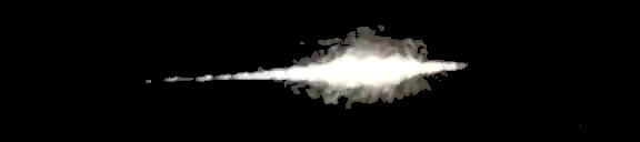 Processed fireball image