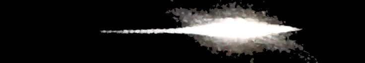 Processed fireball image