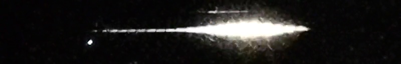 Unprocessed fireball image