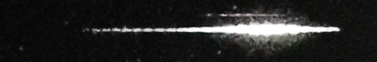 Unprocessed fireball image