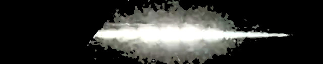 Processed fireball image