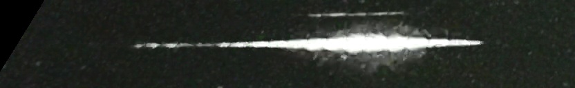 Unprocessed fireball image