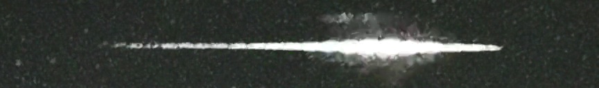 Unprocessed fireball image