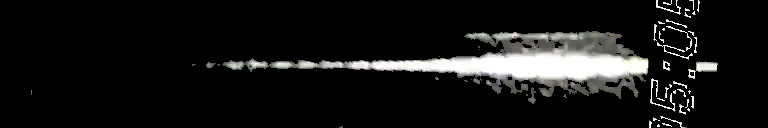 Processed fireball image