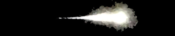 Processed fireball image